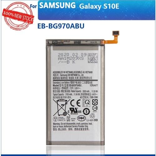 100% Original 3100mAh EB-BG970ABU For Samsung Galaxy S10E S10 E SM-G9700 G9700 Phone Battery With Tracking number
