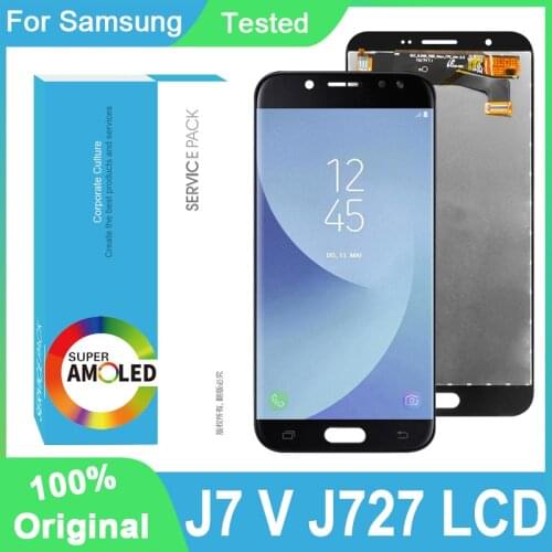 100% Original IPS 5.5'' Display For Samsung Galaxy J7 J727 SM-J727P J727V J727A Full LCD Touch Screen Digitizer Repair Parts