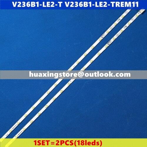 18Leds V236B1-LE2-T V236B1-LE2-TREM11 V236BJ1-LE2 LED Strip For TH-24A403DX T24D310EX 24MT47D-PZ 24LB451B-PU UN24H4500AF