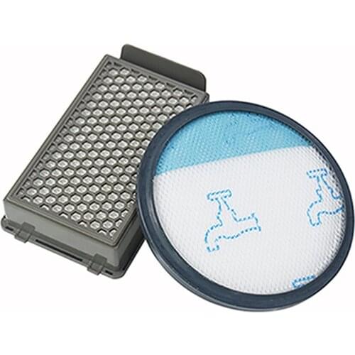 2pcs/set Round& Rectangle filter for Rowenta RO3715 RO3795 RO3798 Vacuum Cleaner Compact Power Accessories HEPA Filter