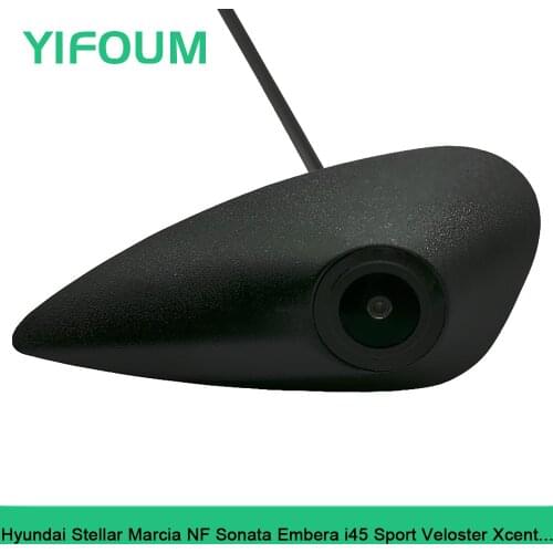 Car Front View Camera For Hyundai Stellar Marcia NF Sonata Embera i45 Sport Veloster Xcent Venue H350 Grand Starex Royale H-1