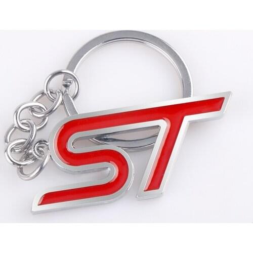 Car Keychains Keyrings Key Chain Metal Logo Exquisite Anti-lost Keychain Small Chic For ST TAURUS Ghia Ford Women Men gift