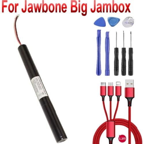 For Hixon Wireless portable Bluetooth speaker battery for Jawbone Big Jambox +USB cable+toolki