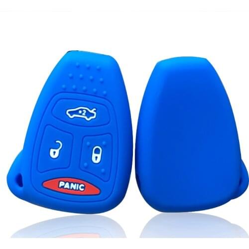 Key Cover Case For Jeep Wrangler Cherokee Chrysler Liberty Pacifica Sebring Aspen Magnum Charger Dodge Key Holder Case Shell Fob
