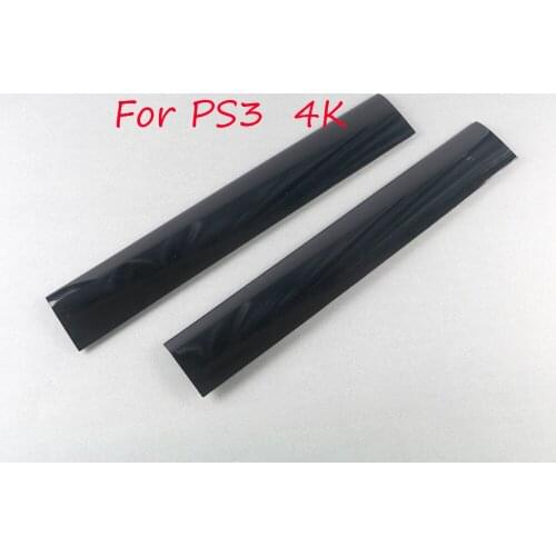 Hard Drive Bottom HDD Bay Cover Left Right Faceplate Surface Panel Case shell door for PS3 Super Slim 4000 4012 Console Housing