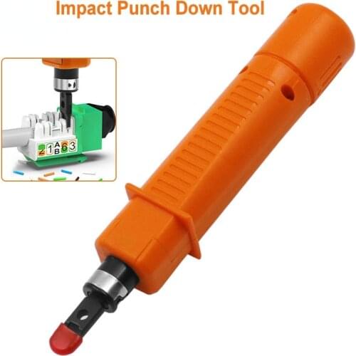 Cost-effective Engineer 110 Wire Cutter AMP Module Wire Tool Double Head for Network Voice Phone Module Patch Panel