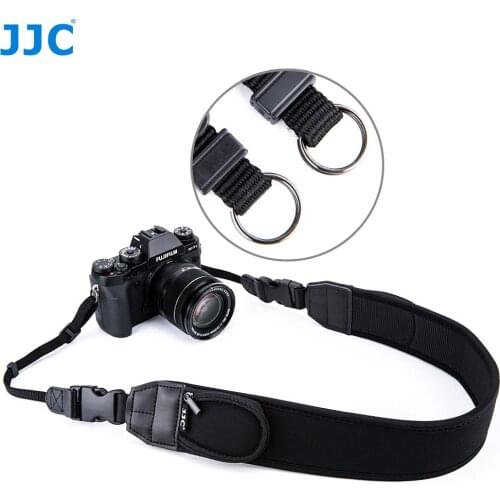JJC Adjustable Quick Release Comfy Camera Shoulder Neck Strap for Sony 7 A7S A7R Mark II III Fujifilm X-T3 X-T2 X-Pro2 X-Pro1