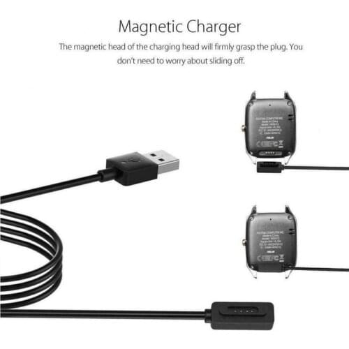 USB Magnetic Smart Watch Charger Environmental Super Fast Charging Cable Charger For ASUS ZenWatch 2 Smart Watch 2021 New
