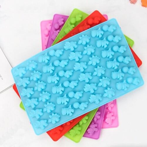Little Dinosaur Silicone Candy Mold Cake Decorating Tools Silicone Molds Chocolate Mold Fondant Molds Silicone Bakeware Molds