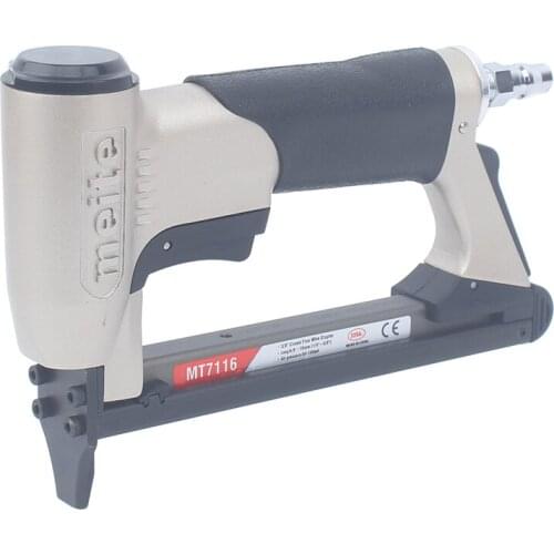 Meite MT7116 22ga. Stapler Pneumatic Staplers 3/8" Crown Fine Wire Stapler