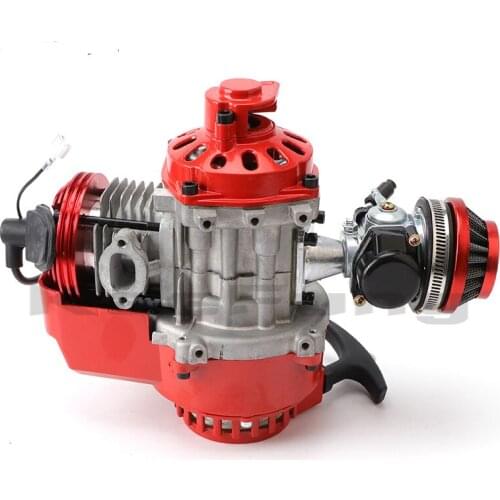 Motorbike Pocket Bike 2 Stroke Pull Start Engine For Mini Go Kart Dirt Petrol Scooter Motor