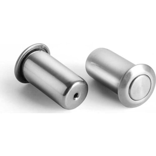 1PC Invisible Door Latch Concealed Latch For Stainless Steel Door With Accessories