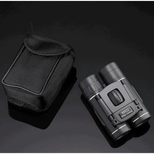 Mini Portable Zoom HD Telescope Binoculars Powerful 40x22 Folding Long Range Low Light Night Vision Professional