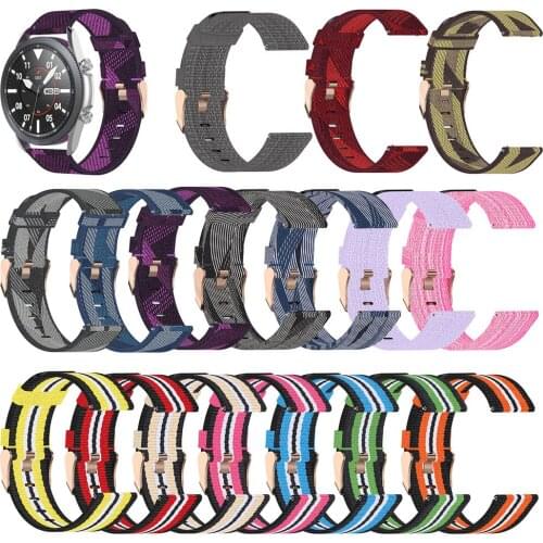 Braided Nylon Watch Strap for Samgsung Galaxy Watch 3 45MM/ Galaxy Watch 46mm For Huawei Watch GT 2E /GT2 46MM Watch Repair Kit