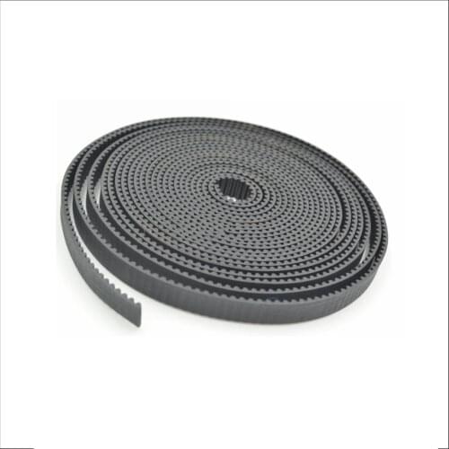 GT2 Rubber Timing Belt, W=3/6/9/15mm, Length 5meters, 2GT Open Timing Belt, For GT2 Synchronous Pulley, 3D Printer Accessory