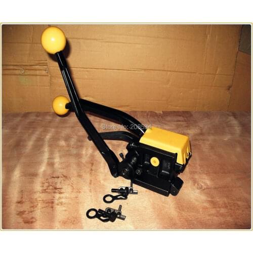 A333 Handheld Steel Strapping Machine Metal Strapping Packaging Tool Manual Steel Strapping Tool for 13-19mm Steel Strip