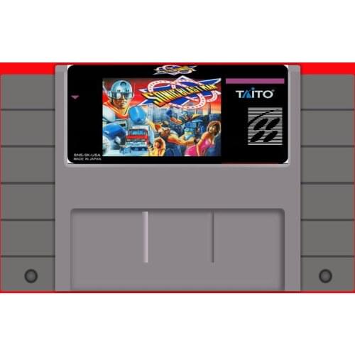 Sonic Blast Man 16 bit Big Gray Game Card For USA NTSC Game Player