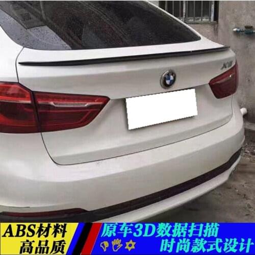 For BMW X6 2014 2015 2016 X6 F16 spoiler ABS Material Rear Roof Trunk Primer Color Spoiler For Xdrive25i xdrive28i xdrive20i X6