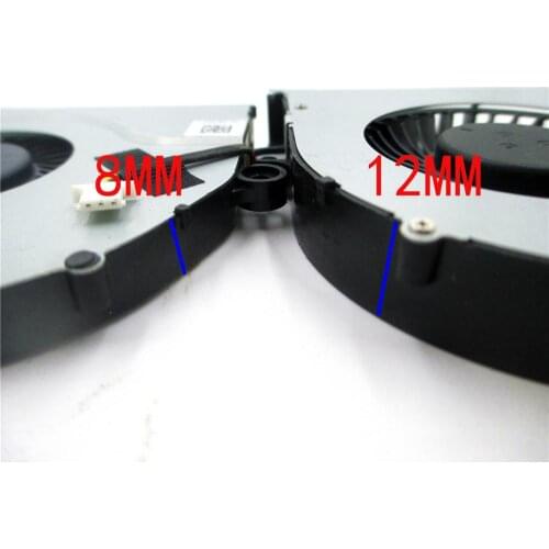 EF75070S1-C120-G99 MF60120V1-C690-G99 Fan For Acer Aspire E5-521 E5-523 E5-575 E5-573 E5-722 V3-532 E5-551 E5-572G t5000 V5-591G