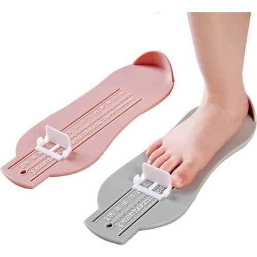 XZJJA 0-8 Year children Major Calibration Kids Foot Long Measure Ruler Baby Buy Shoe Foot Code Measurement Device DIY Gauge Tool