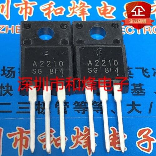 10PCS 2SA2210 A2210 TO-220F 100% New&original
