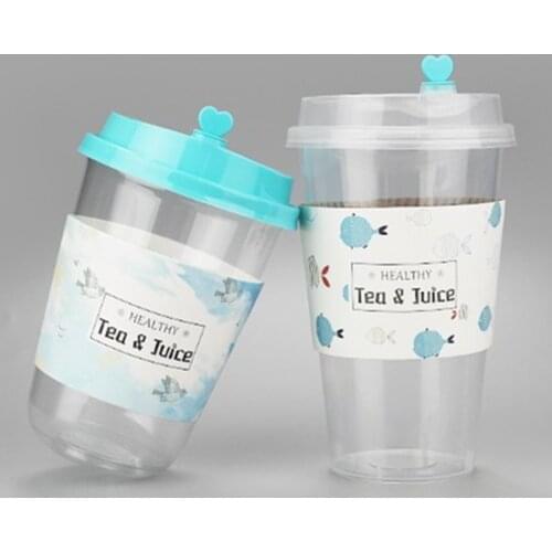 50pcs Disposable kraft paper insulation corrugated paper cup coffee milk tea white cardboard tea cup sleeves can be print logo