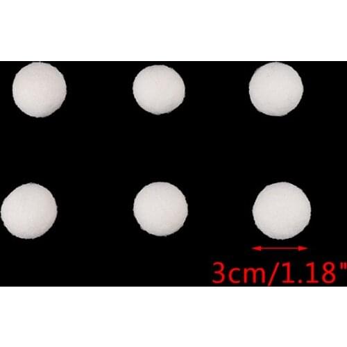 6pcs/pack Laundry Clean Ball Reusable Natural Organic Laundry Fabric Softener Ball Premium Organic Wool Dryer Balls 2cm/3cm