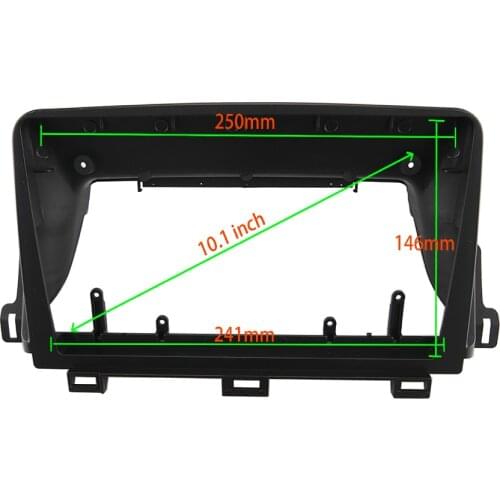 10.1 inch Fasxia Car Audio Frame Car Radio Fascia,gps navigation fascia panel is suitable ROVER MG HS 2019