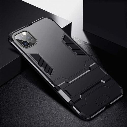 Armor Cases For iPhone 12 Mini 11 12 Pro Max 6 7 8 Plus Hybrid Shockproof Kickstand Case For iPhone X XR XS MAX 5 5S SE 2 2020