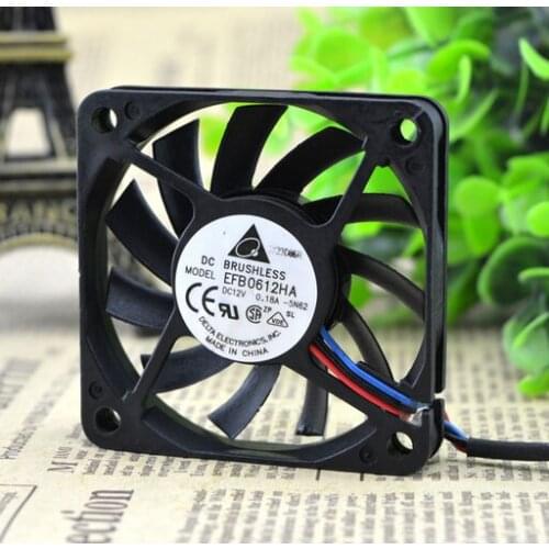 EFB0612HA 6010 12V 0.18A 6CM