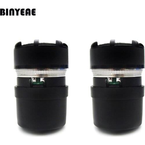 2PCS Mic Cartridge Capsule for 58 Series SM-58,SM58S,SM58LC Cardioid Dynamic Wired Vocal or Wireless Microphone Handheld
