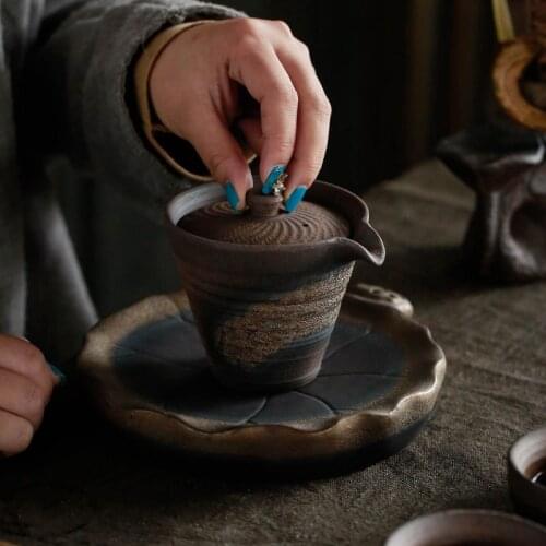Ceramic Teapot Japanese Earthenware Manual Vintage Kung Fu Tea Tea Pot Tea Set Siteel Porcelain Teapot China Tea Tea Pots