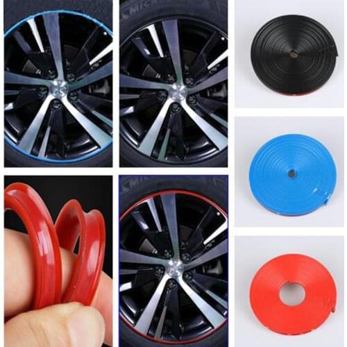 8M/ Roll Rimblades Car Vehicle Color Wheel Rims for Skoda Fabia 2 3 Karoq Kodiaq Octavia 3 Superb 2 3 Combi Yeti Car Accessories