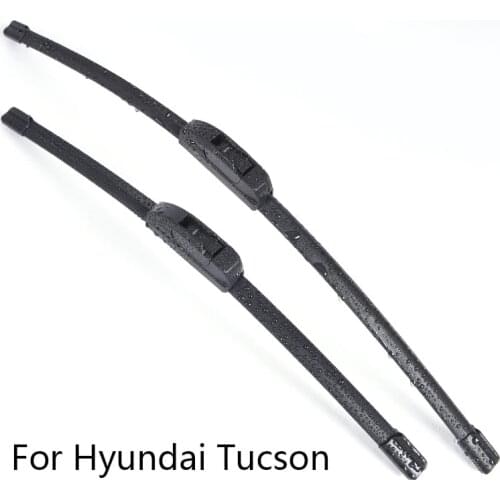 Car Windshield Wiper Blades for Hyundai Tucson form 2004 2005 2006 2007 2008 2009 2010 2011 to 2017 Car Windscreen wiper Rubber