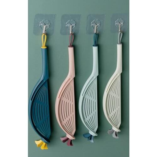 New Multifunctional Drainer Household Convenient Hanging Fruit Rice Washer Noodle Rice Cleaner Machine Kitchen Colander Tool