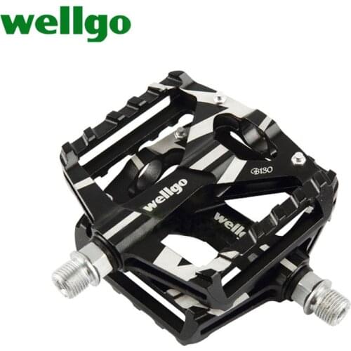 Original wellgo pedal kb012 b130 mtb mountain bike pedals Aluminum/Alloy cycling pedals parts cycling cleats