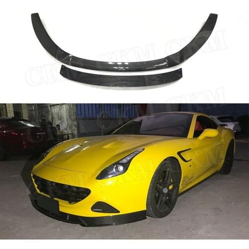Carbon fiber Front Bumper Lip Chin Spoiler For Ferrari California 2015