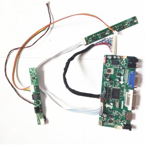 For B154EW09 V.2 B154EW09 V.3 1280*800 WLED LVDS HDMI-Compatible+VGA+DVI 30-Pin laptop M.NT68676 LCD display controller board