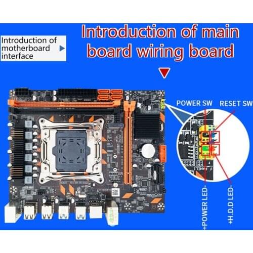 X99-Mini LGA2011-3 M-ATX Motherboard Core 5th 6th Xeon E5 E7 DDR4 2666 2400 2133 MHz Memory SATA3 HDD M.2 NVME SSD RJ49