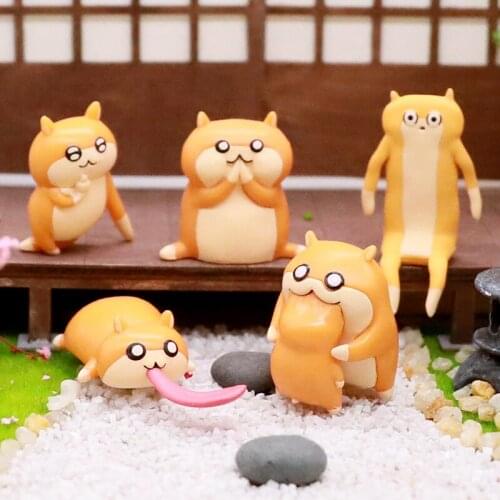 Funny Hamster Series STASTO Capsule Toys Gashapon Table Ornaments Cute Toy for Kids