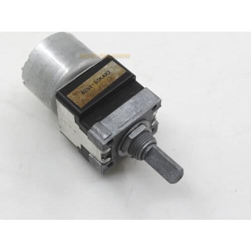 ZEROZONE 1pcs Original ALPS Motor Potentiometer 2X50KA ( RK16812MG04YA ) Handle L:20mm