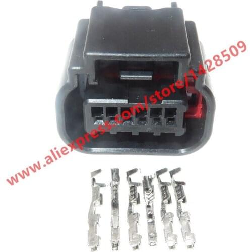 20 Sets 6 Pin Waterproof Sealed Auto Plug Female Automotive Connector 47715-6102