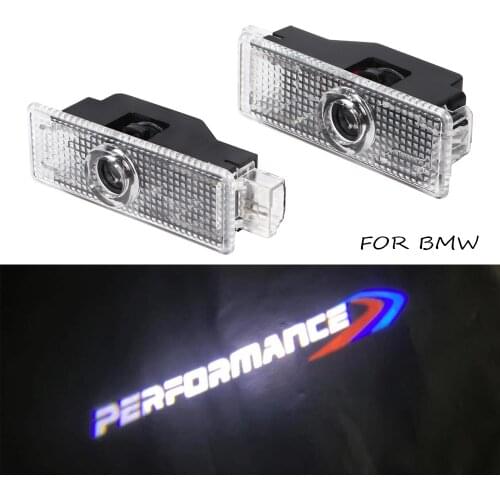 2X Car Led Door Emblem Projector Welcome Light For BMW X1 X3 X5 X6 E84 E83 F25 M3 E90 E91 E60 F15 F16 E70 F30 F10 E63 E67 E87