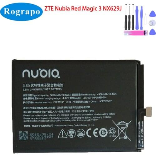 3.85V 5020mAh Li3949T44P6h996644 For ZTE Nubia Red Magic 3 Magic3 3S NX629J Cell Mobile Phone Batteries