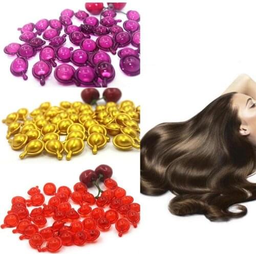 5pcs Complex Oil Smooth Silky Hair Mask Repair Damaged Vitamin Hair Capsule Treatment Pro Keratin Hair Care Serum Moroccan Oil