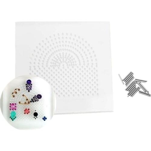 Acrylic Jewelry Wrapping Wire Making Base Plate Holder DIY Jewelry Tools Supplies