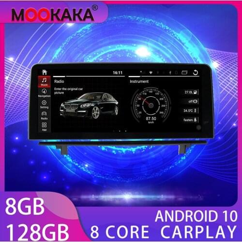 For BMW X1 E84 2009-2015 Car Player GPS Navigation 128GB Android Auto Radio Stereo Head Unit Audio Recorder