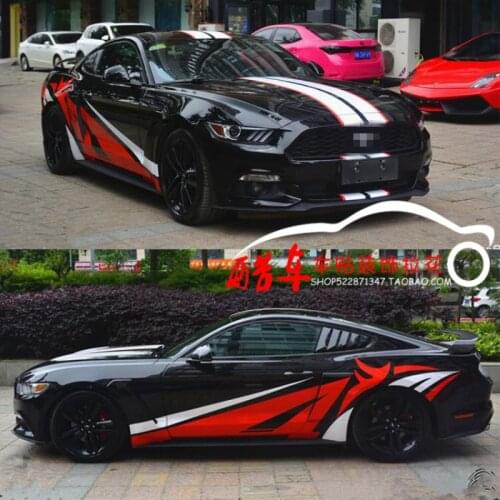 Car stickers FOR Ford Mustang GT500 Appearance personalized custom fashion sports stickers