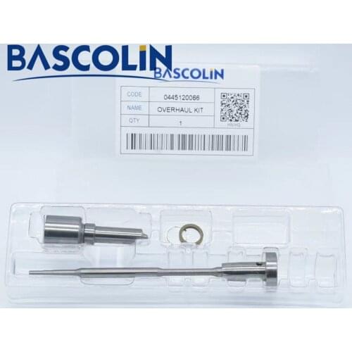 BASCOLIN Diesel Fuel Injector Repair Kits F00RJ03288 for 0445120134 F00RJ03509 for 0445120247 0445120395 and 0986AD3802 for 0445