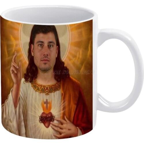 Marcus 'The Stoin' Stoinis White Mug Coffee Mug Afternoon Tea Christmas Cups Ceramic Mug 330ml for Coffee Cricket The Stoin Marc